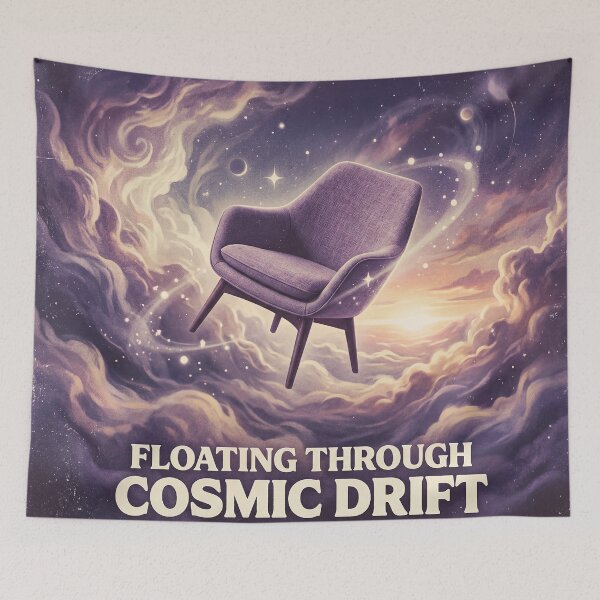 Item preview, Floating Through the Universe Dreamscape Design designed and sold by Dream Capsules.