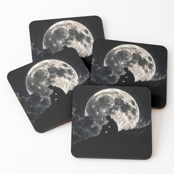 Item preview, Beneath The Moon | Finding Strength In Silence designed and sold by NovaInfinityStudio.