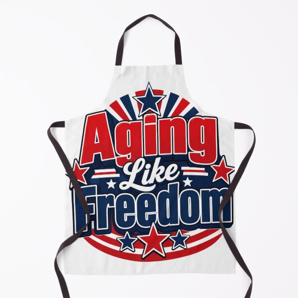 Item preview, Aging Like Freedom Patriotic Star Motif designed and sold by Squiggle Happy.