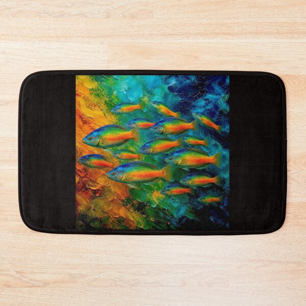 Item preview, Rainbow Wrasse Symphony: A Vibrant Color Beneath the Waves #7 designed and sold by Helios Be. Lavsh.