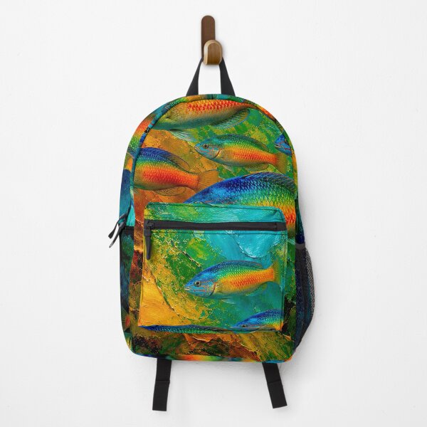 Item preview, Rainbow Wrasse Symphony: A Vibrant Color Beneath the Waves #7 designed and sold by Helios Be. Lavsh.