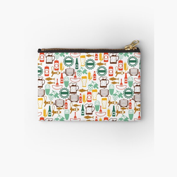 Item preview, Beer Pattern Fabric All Over Print Shirt Funny Oktoberfest Party Decor Gift for Brewer designed and sold by E20STUDIO.
