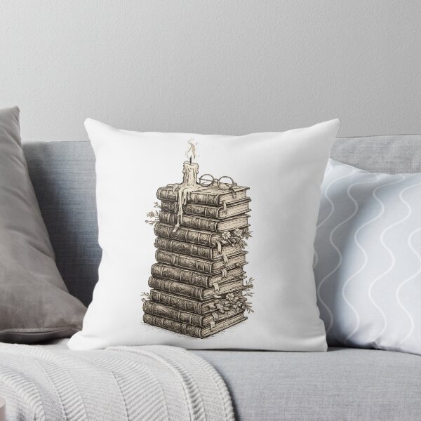 Item preview, Stack of Antique Books with Candle designed and sold by PatiImagination.