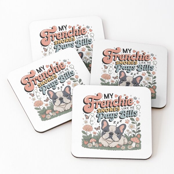 Item preview, Funny Frenchie Snores Like He Pays Bills French Bulldog Design designed and sold by WHDProduction45.