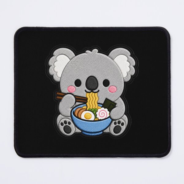 Item preview, Cute Kawaii Koala Eating Ramen designed and sold by ColorSplash123.