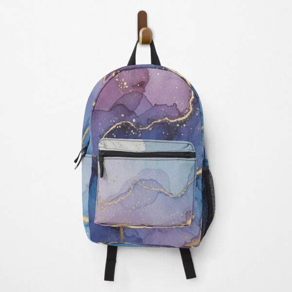 Item preview, Midnight Sapphire Nebula – Luxury Abstract Watercolor Galaxy Illustration designed and sold by Oonward2021.