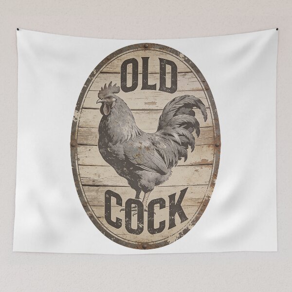 Item preview, Old Cock Tee designed and sold by dudeoir.