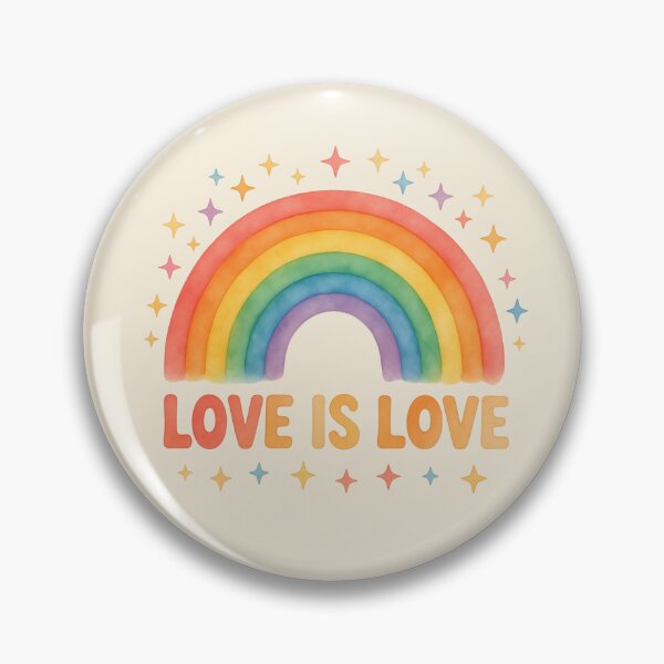 Item preview, Love Is Love — Rainbow Stars Pride LGBTQ+ Gift Equality designed and sold by ChasingRabbit05.