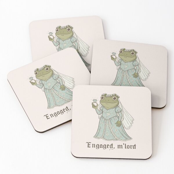 Item preview, Funny Frog Engagement, Matching Couples, Snarky Relationship Humor, Engagement Announcement Gift,Fiancee & Fiance designed and sold by toongstudio.