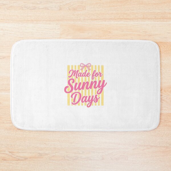 Item preview,  Made for Sunny Days – Cute Pink Coquette Bow Summer Aesthetic Design designed and sold by DoodloraStudio.