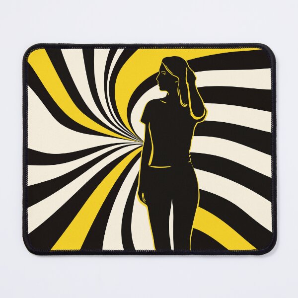 Item preview, Optical Illusion Woman Print designed and sold by Studio pod Burom.