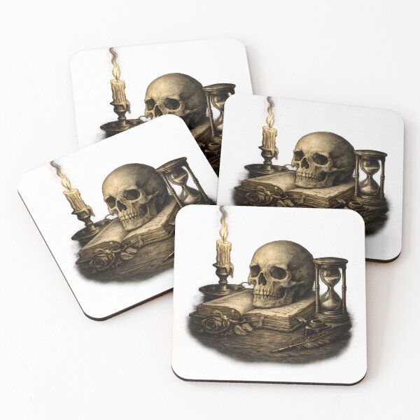 Item preview, Memento Mori Scholar designed and sold by PatiImagination.