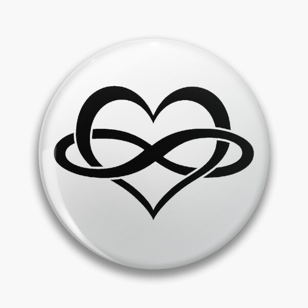 Item preview, Infinity with Heart Symbol | T-Shirt | GenZ designed and sold by Prism-Bubble.