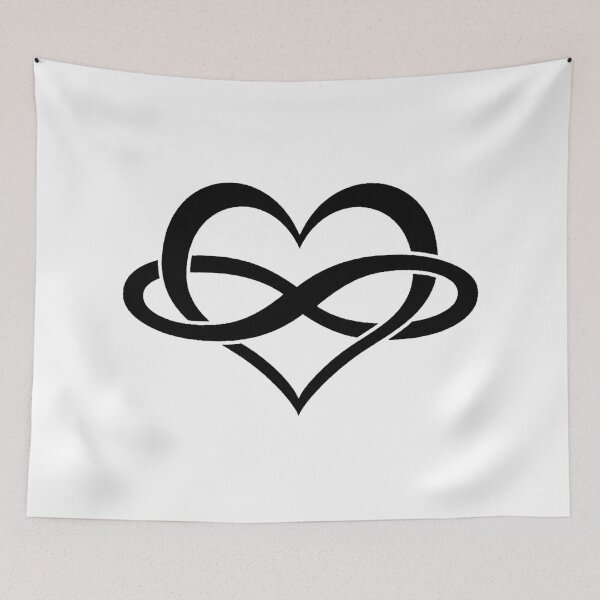 Item preview, Infinity with Heart Symbol | T-Shirt | GenZ designed and sold by Prism-Bubble.
