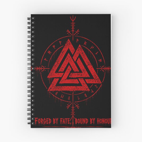 Item preview, Bloodforge Valknut - Forget by fate, bound by honor  designed and sold by Dusk & Dawn Apparel.