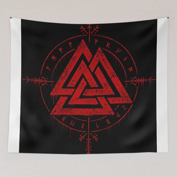 Item preview, Bloodforge Valknut - Forget by fate, bound by honor  designed and sold by Dusk & Dawn Apparel.