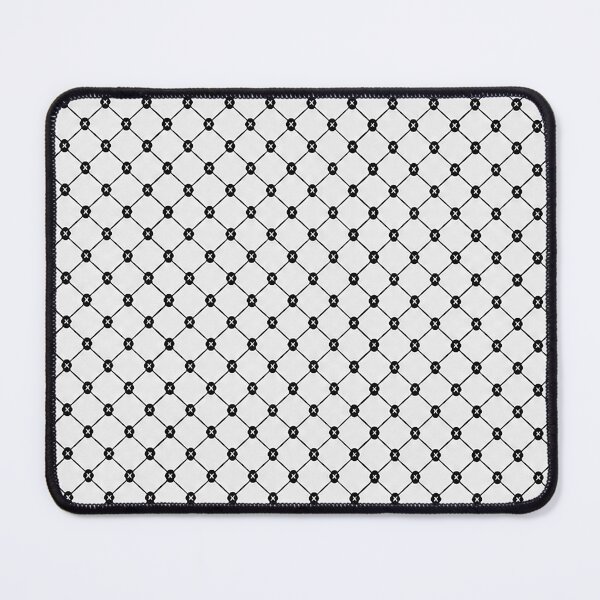 Item preview, Traditional Palestinian Keffiyeh Pattern Black and White designed and sold by BrainCurves.