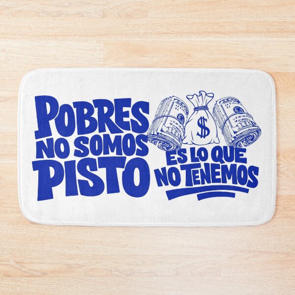 Item preview, We are not poor... | Aniceto Porsisoca designed and sold by Torogoz-LTP.