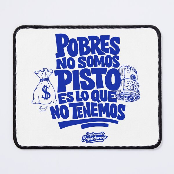 Item preview, We are not poor... | Aniceto Porsisoca designed and sold by Torogoz-LTP.
