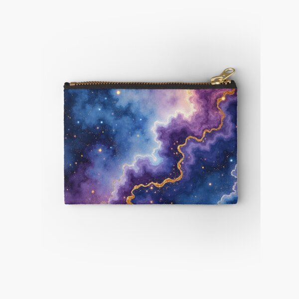 Item preview, Starlight Amethyst Rift – Celestial Watercolor Nebula Galaxy Illustration designed and sold by Dream Bloom Gallery.