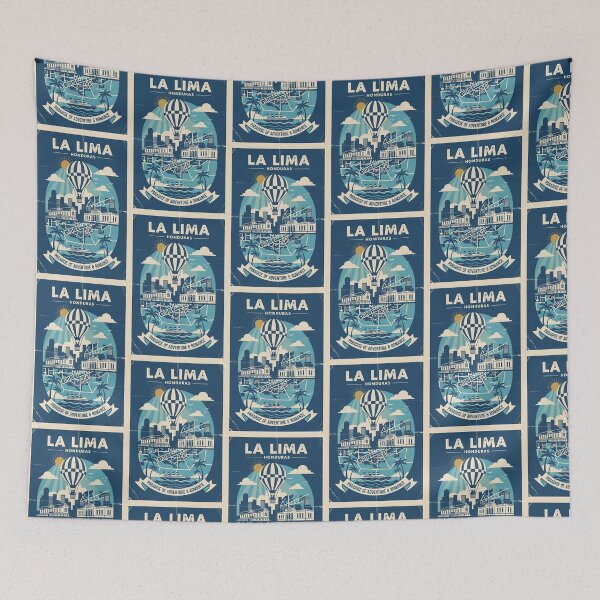 Item preview, La Lima Honduras 1950s Vintage Travel Tourism designed and sold by TravelersGems.