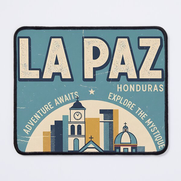 Item preview, La Paz Honduras 1950s Vintage Travel Tourism designed and sold by TravelersGems.