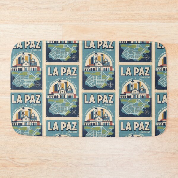 Item preview, La Paz Honduras 1950s Vintage Travel Tourism designed and sold by TravelersGems.