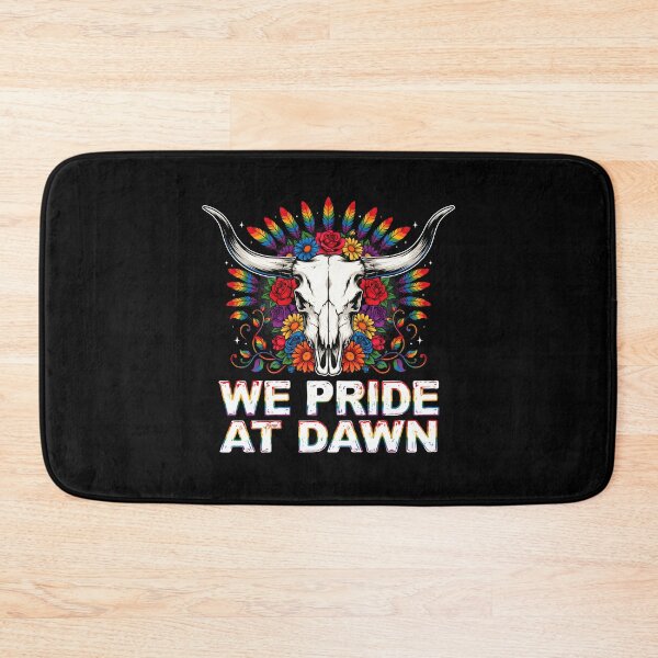 Item preview, We Pride At Dawn Retro Cowgirl Rainbow Equality Design designed and sold by Redgiant87x.
