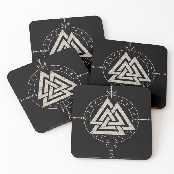 Item preview, Bloodforge Valknut - "Forged by fate, bound by honor" designed and sold by Dusk & Dawn Apparel.