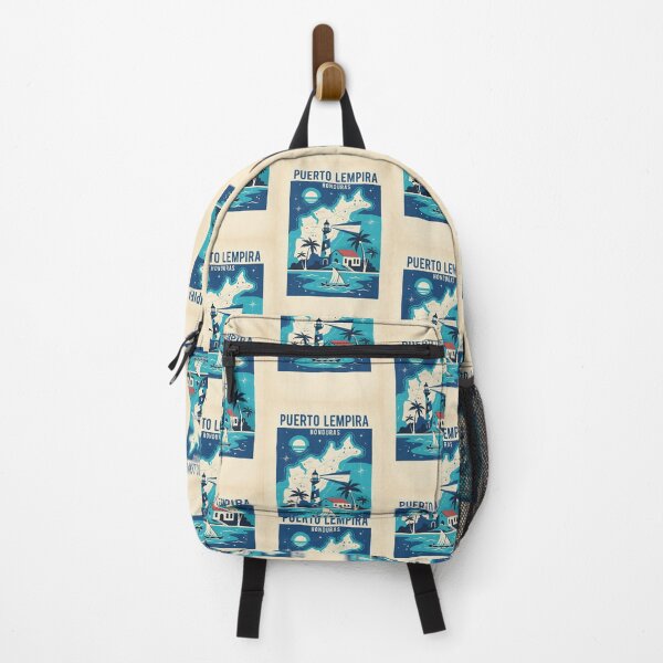 Item preview, Puerto Lempira Honduras 1950s Vintage Travel Tourism designed and sold by TravelersGems.