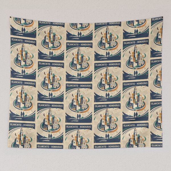 Item preview, Olanchito Honduras 1950s Vintage Travel Tourism designed and sold by TravelersGems.