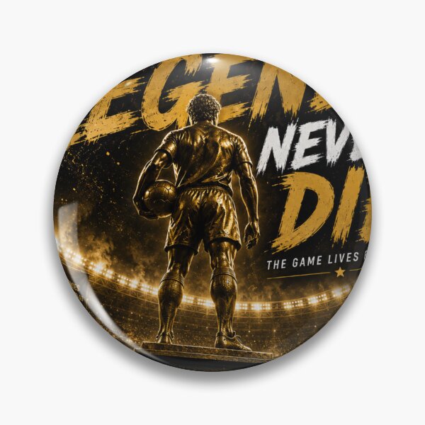 Item preview,  Legends Never Die – Football Forever designed and sold by FootProbability.