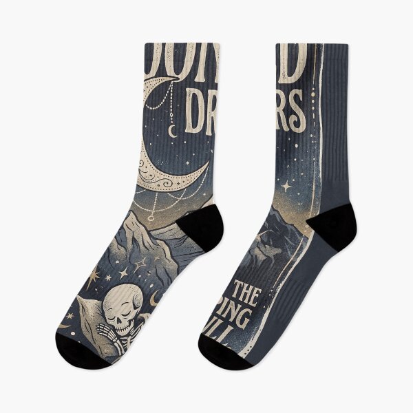 Item preview, Moonlit Skeleton Dreaming Design designed and sold by Dream Capsules.