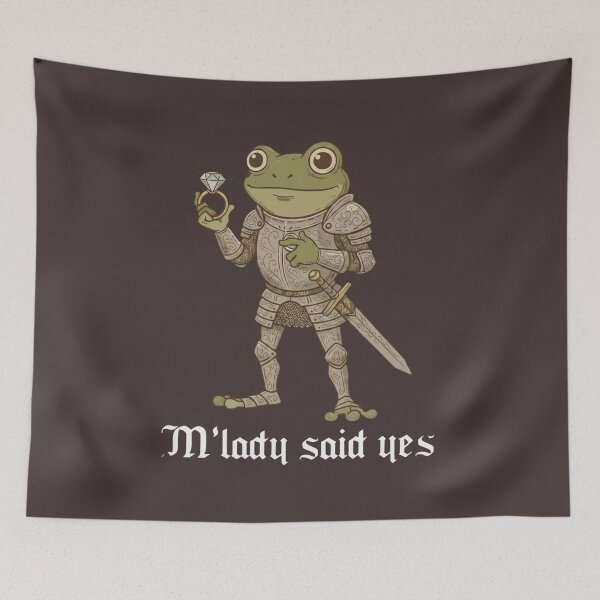 Item preview, Funny Frog Engagement, Matching Couples, Snarky Relationship Humor, Engagement Announcement Gift,Fiancee & Fiance designed and sold by toongstudio.