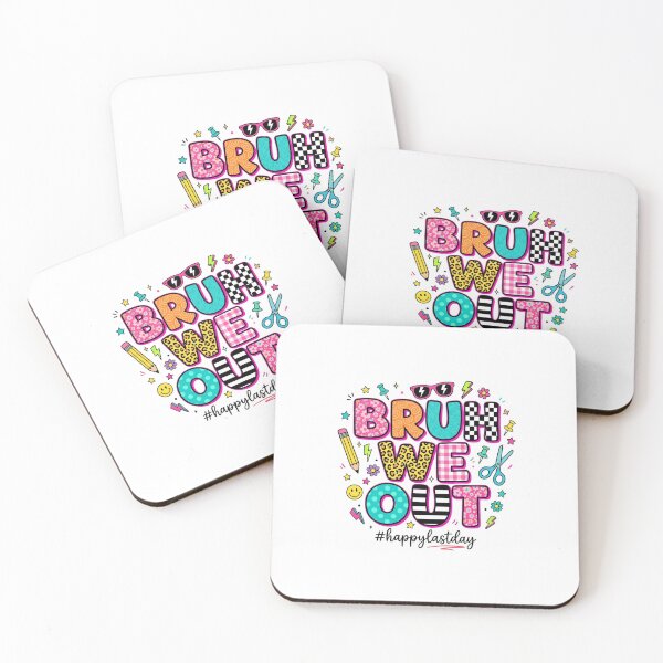 Item preview, Bruh We Out – Funny End of School Year Teacher Student Summer Break Design designed and sold by DoodloraStudio.