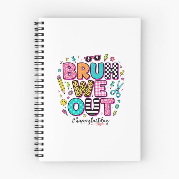 Item preview, Bruh We Out – Funny End of School Year Teacher Student Summer Break Design designed and sold by DoodloraStudio.