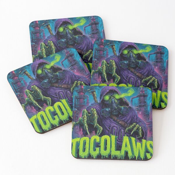 Item preview, TOCOCLAWS Wasteland Stalker: Radioactive Ghoul & Industrial Refinery designed and sold by TOCOCLAWS.