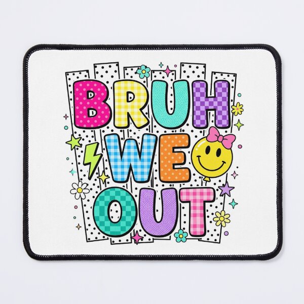 Item preview, Bruh We Out – Funny End of School Year Teacher Student Summer Break Design designed and sold by DoodloraStudio.