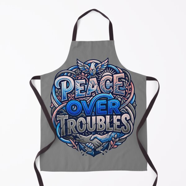 Item preview, Peace Over Troubles - Slate Luxury Edition designed and sold by TrinovaCreates.