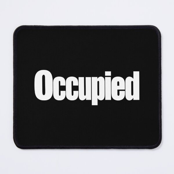 Item preview, Occupied Gay Relationship Status Bold Typography designed and sold by Neofly.Art.