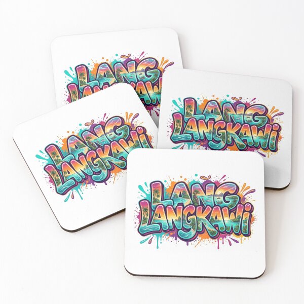Item preview, Langkawi Island Graffiti Sticker designed and sold by Imaginarium of Chaos falcon88 .