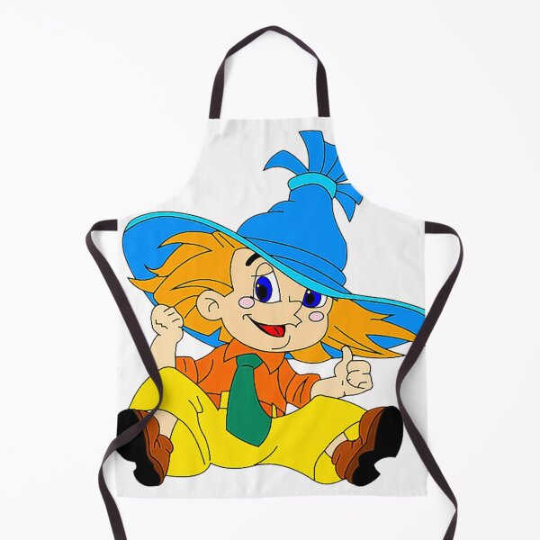 Item preview, Retro Boy with Blue Hat - Classic Neznaika Cartoon Character  designed and sold by Tokraz-art.