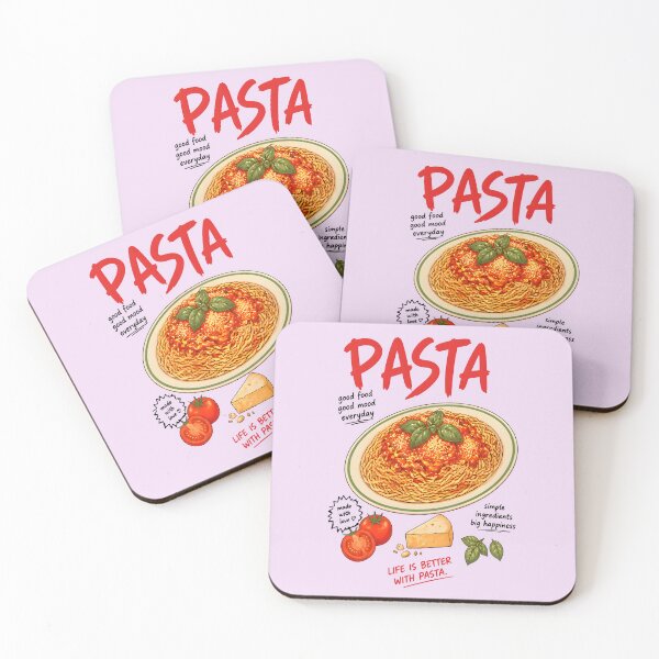 Item preview, LIFE IS BETTER WITH PASTA designed and sold by DigitalandPhoto.