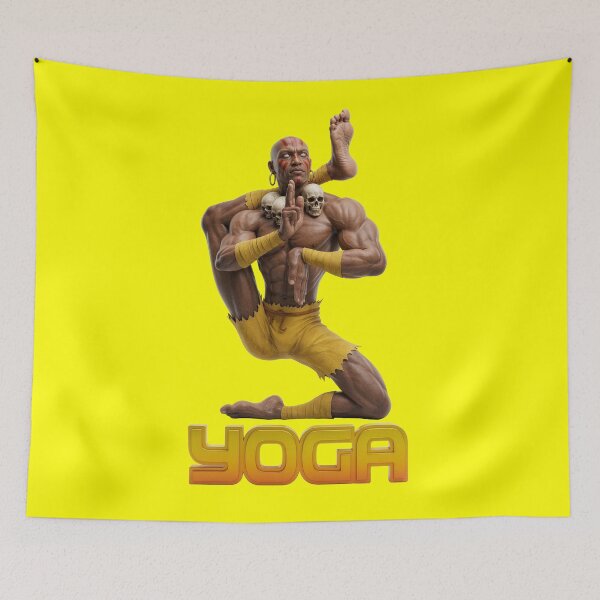 Item preview, Dhalsim from Street Fighter designed and sold by Neon Jungle.