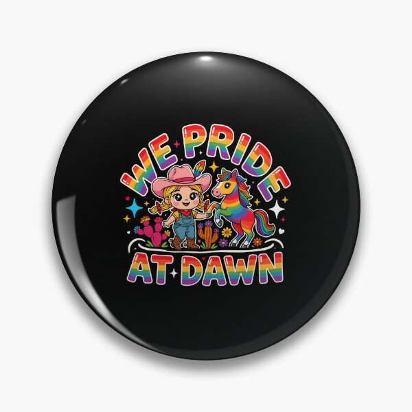 Item preview, We Pride At Dawn Rainbow Western Cowgirl Pride Artwork designed and sold by Redgiant87x.