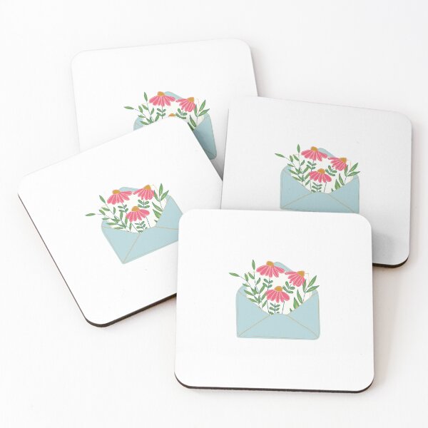 Item preview, floral envelope letter designed and sold by FloFlo8468.