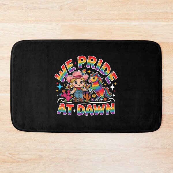 Item preview, We Pride At Dawn Rainbow Western Cowgirl Pride Artwork designed and sold by Redgiant87x.