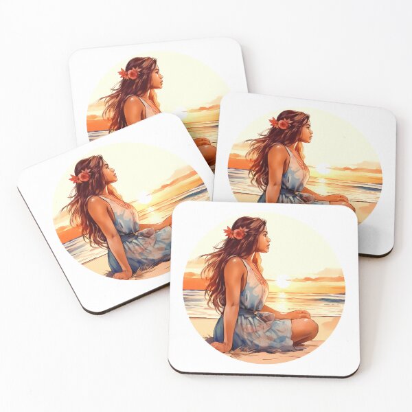 Item preview, Polynesian girl | samoan girl designed and sold by ebialonestar.