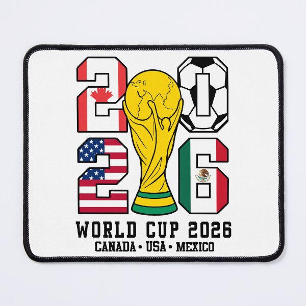 Item preview, World Soccer Tournament 2026 USA Canada Mexico Football Fan Pride designed and sold by FreshVibe Prints.
