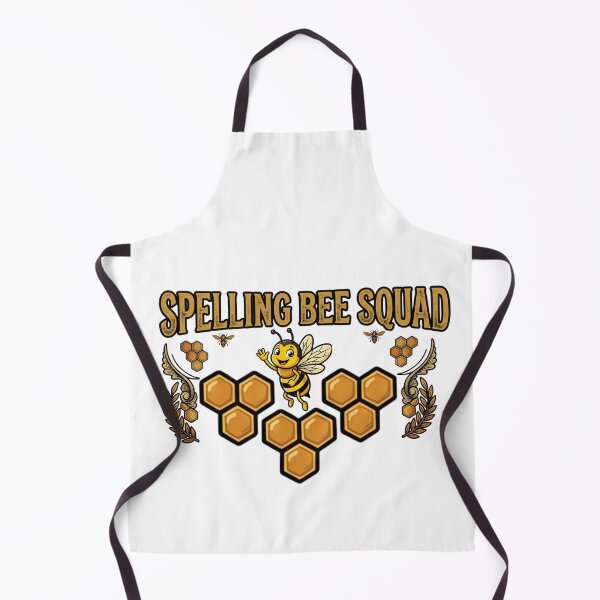 Item preview, spelling bee squad teacher cute bee cartoon design designed and sold by ArtDesignTp.